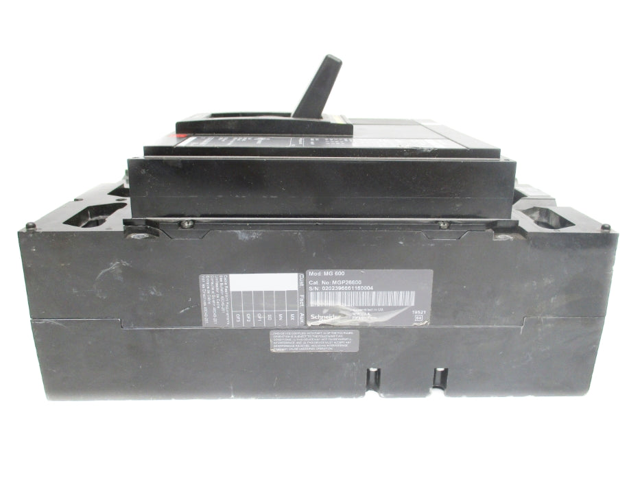 SQUARE D MGP26600 600A 600V (AS PICTURED) NUPI