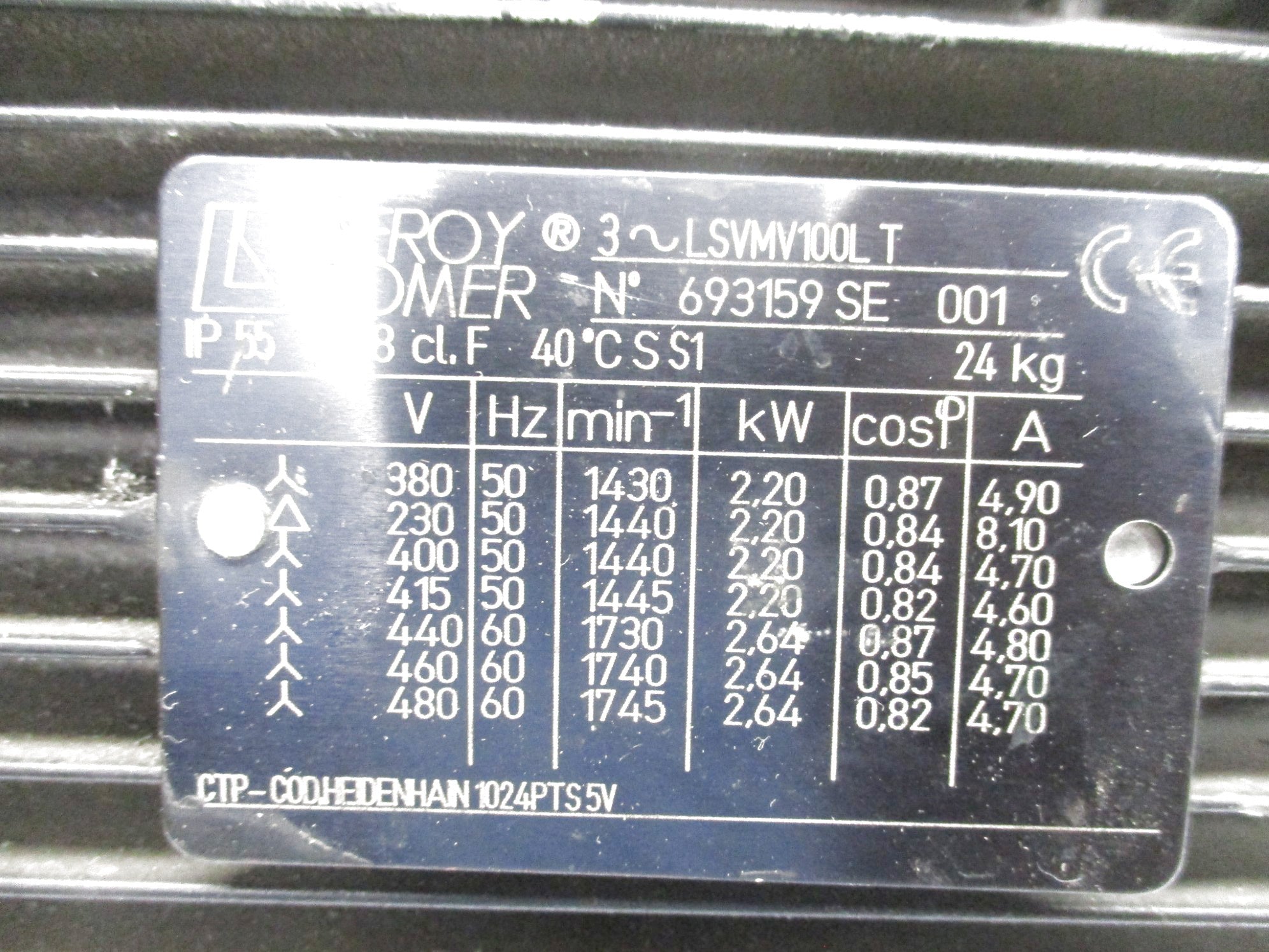 LEROY SOMERS LSVMV100LT (AS PICTURED) UNMP
