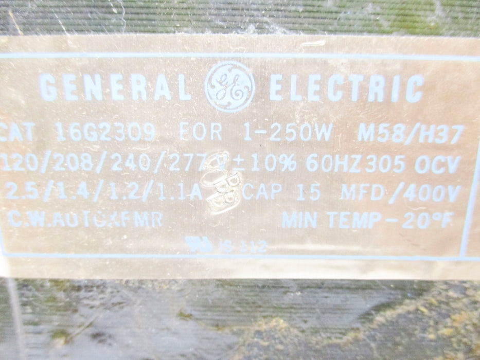 GENERAL ELECTRIC 16G2309 UNMP