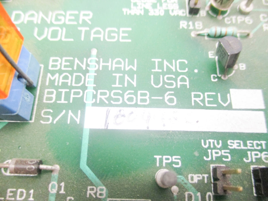 BENSHAW BIPCRS6B-6 UNMP