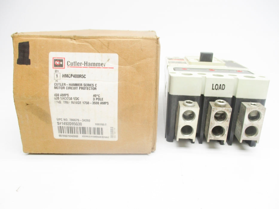 CUTLER HAMMER HMCP400R5C SER. C 400A 600VAC NSMP