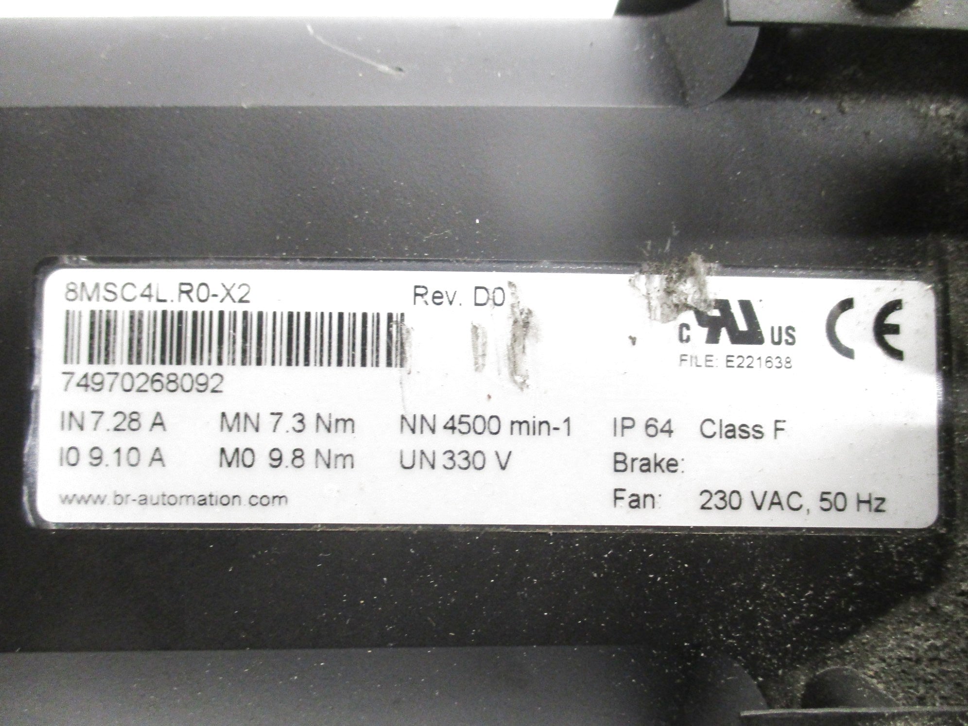 BR AUTOMATION 8MSC4L.R0-X2 NSNP