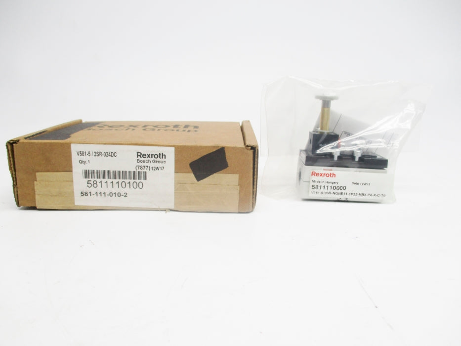 REXROTH 5811110100 V581-5/2SR-024DC NSMP