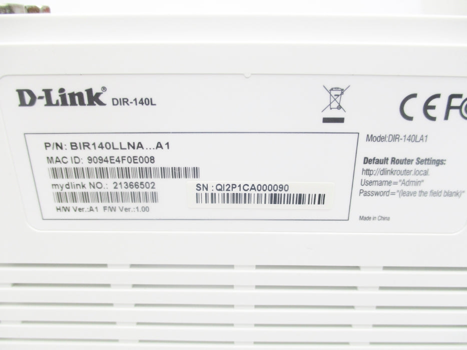D-LINK DIR-140LA1 NSMP