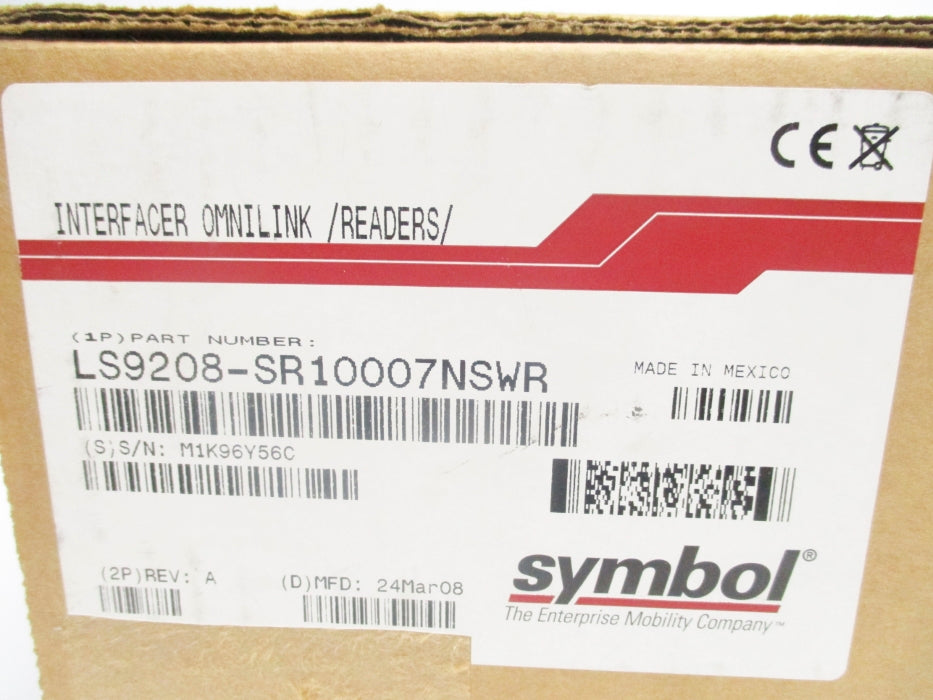 SYMBOL LS9208-SR10007NSWR NSMP