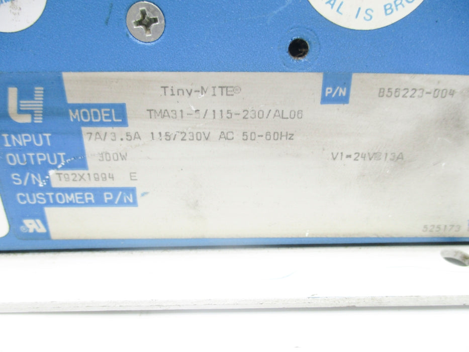 LH RESEARCH TMA31-5/115-230/AL06 UNMP