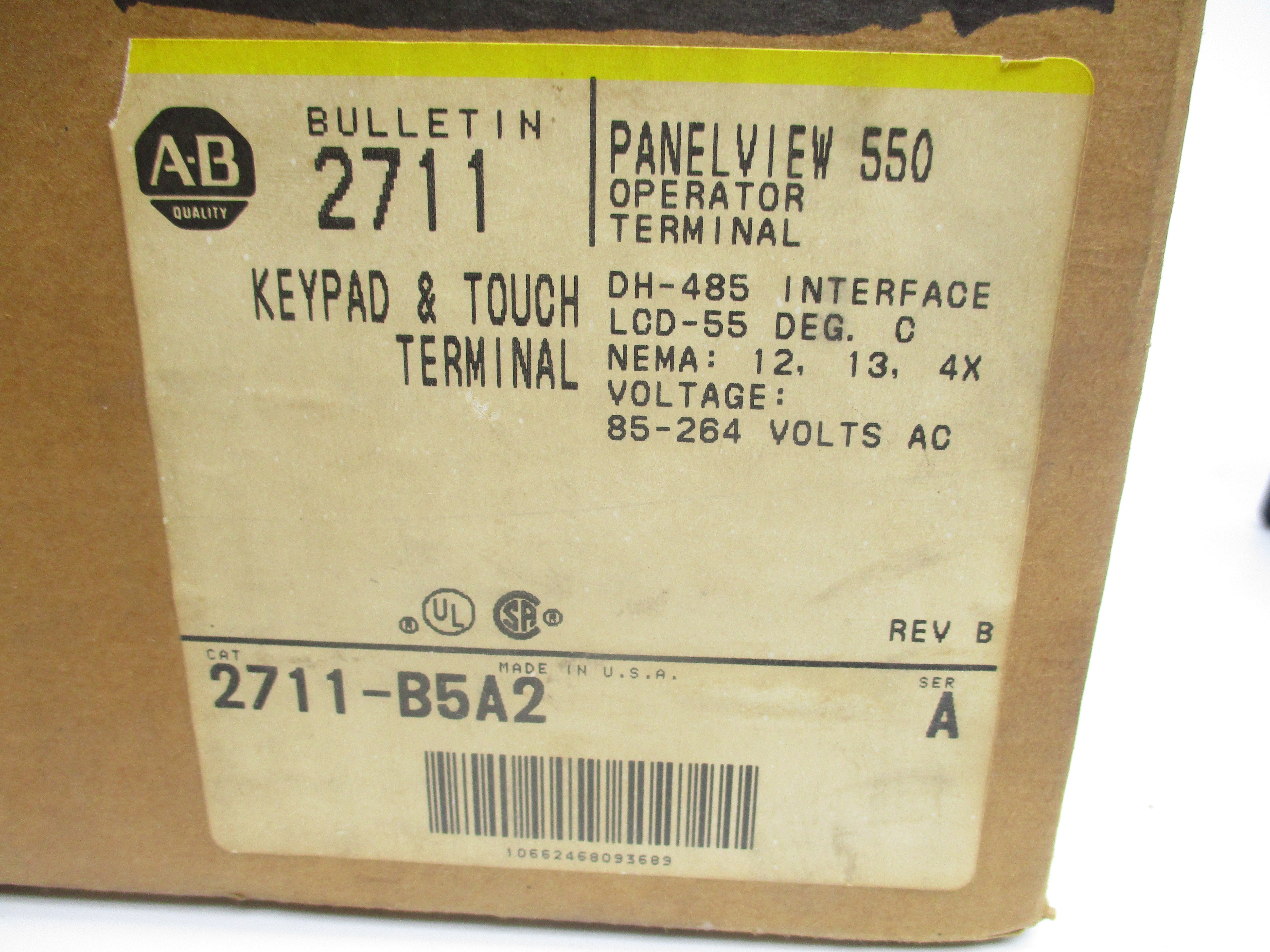 INDUSTRIAL SPARE PART 2711-B5A2 SER. A F/W 1.03 NSMP