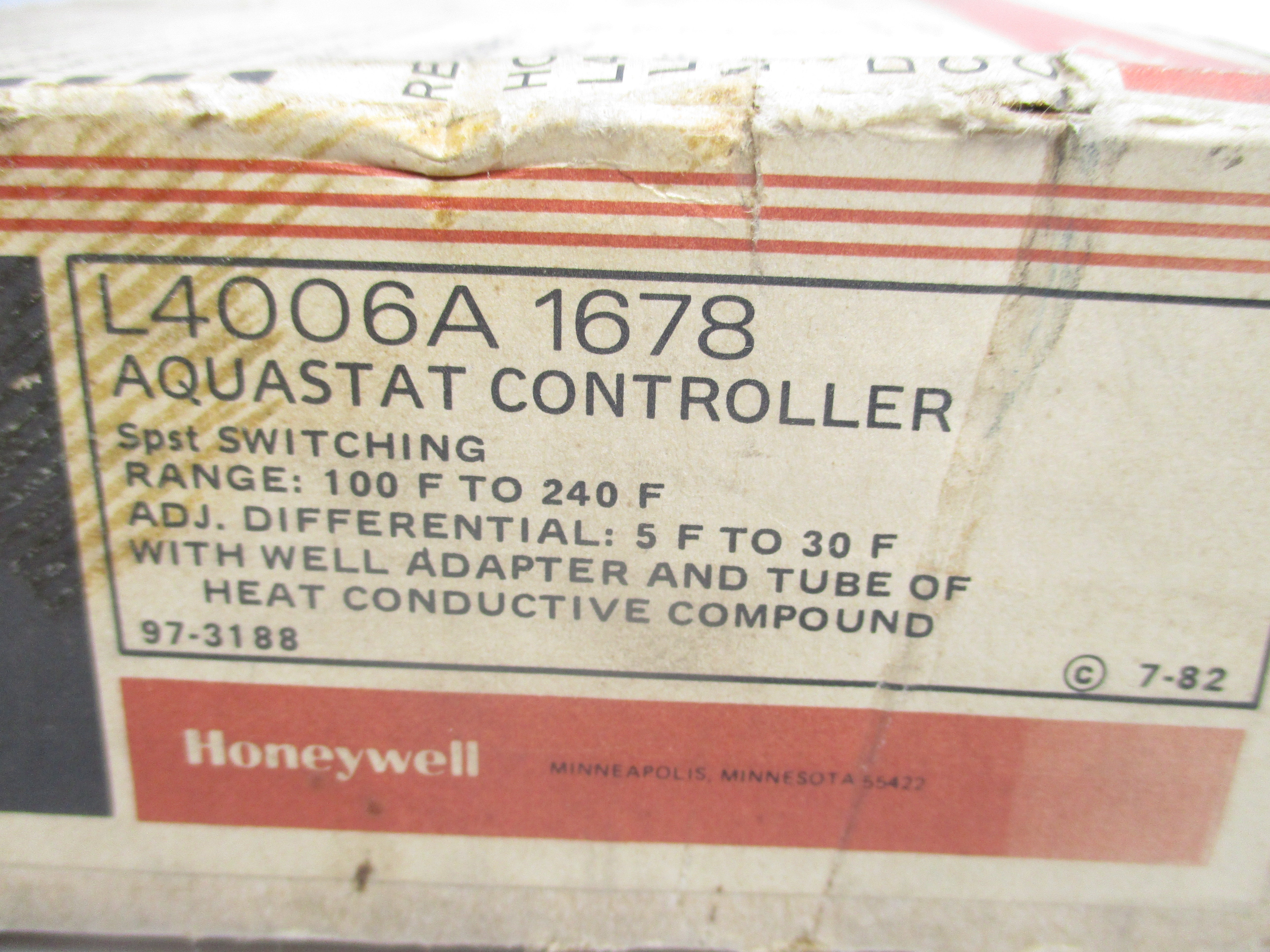 HONEYWELL L4006A1678 NSMP