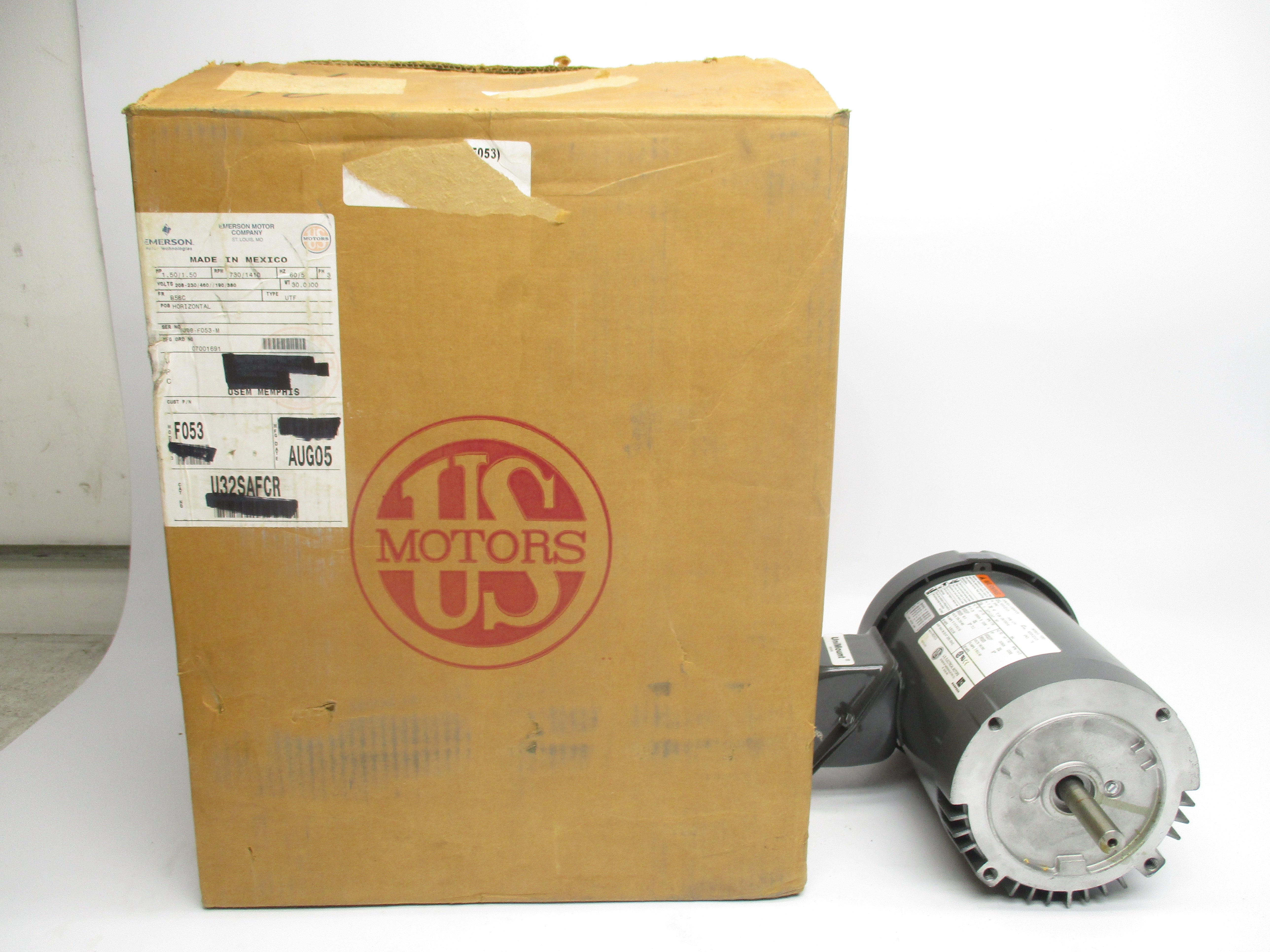 US MOTORS U32SAFCR F053 NSMP