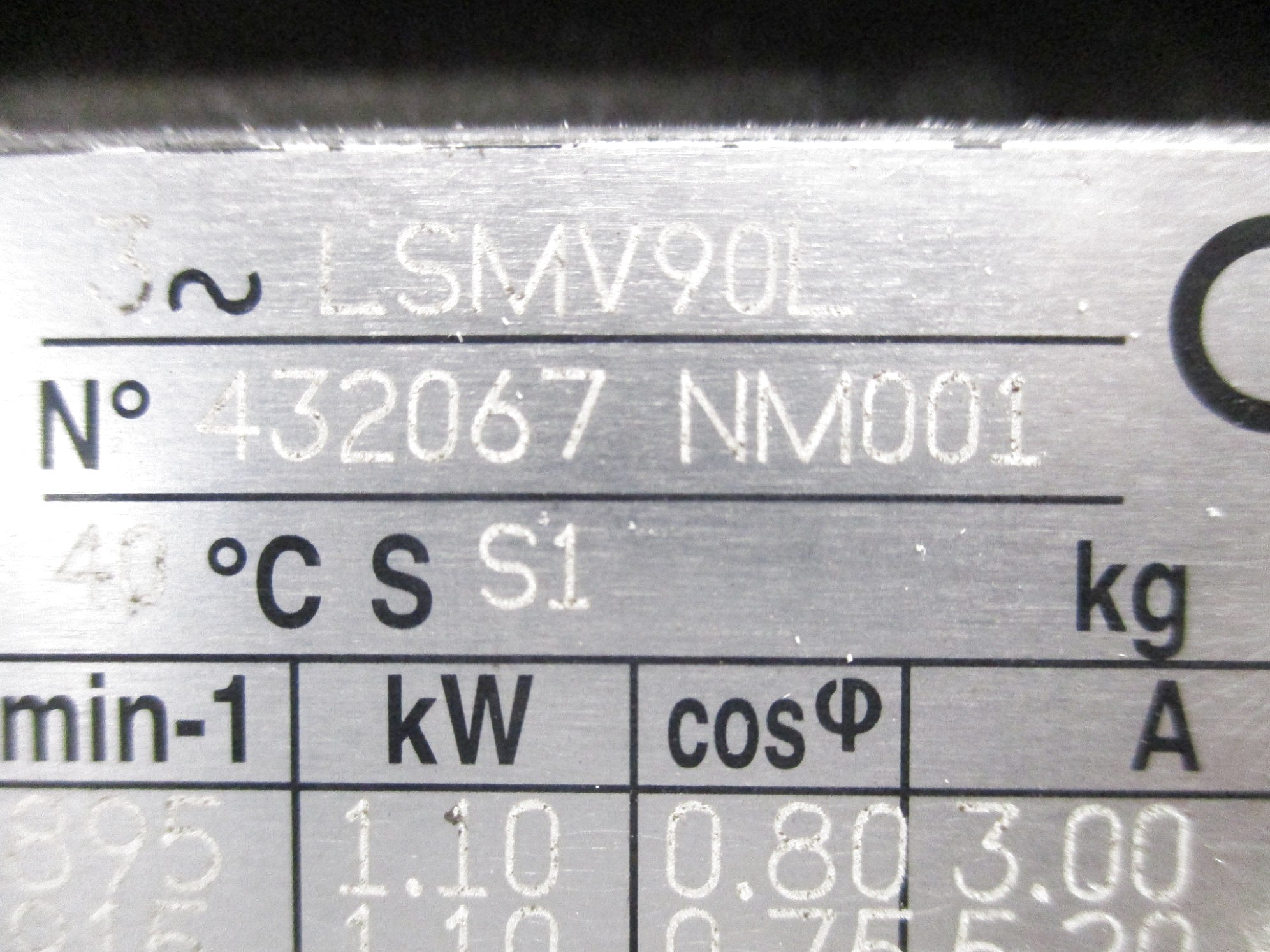 LEROY SOMERS LSMV90L UNMP