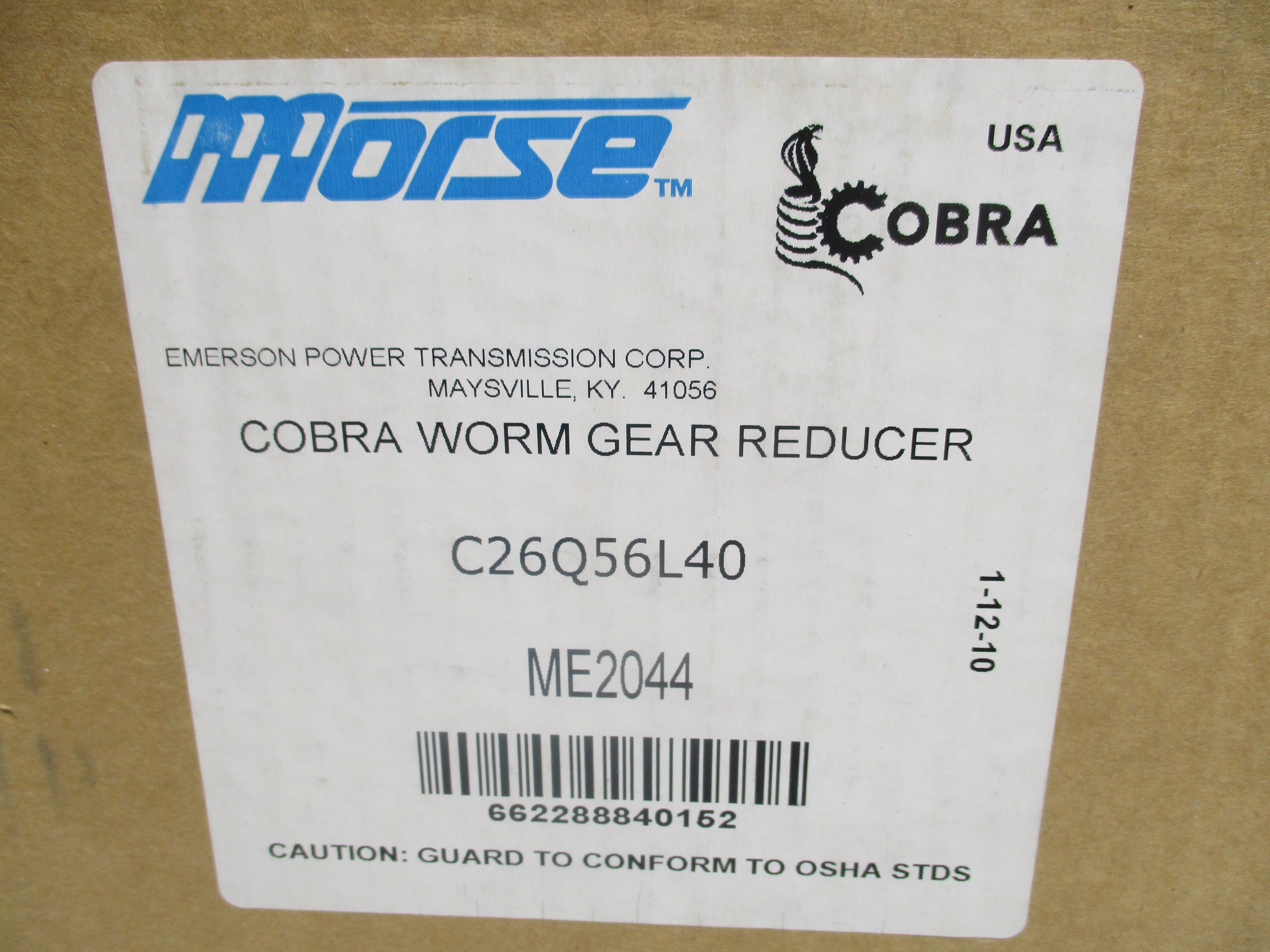 MORSE C26Q56L40 NSFS