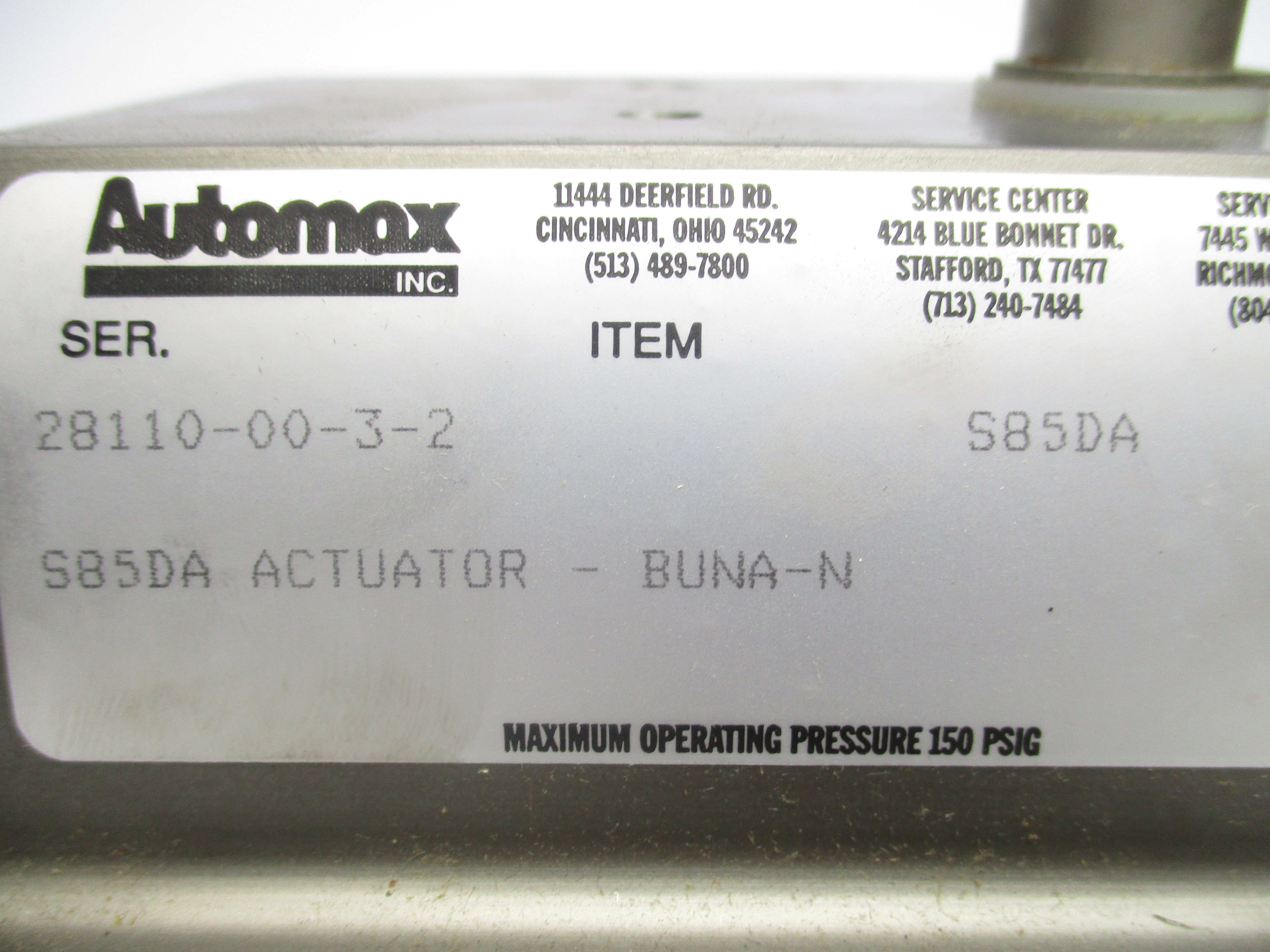 AUTOMAX S85DA UNMP