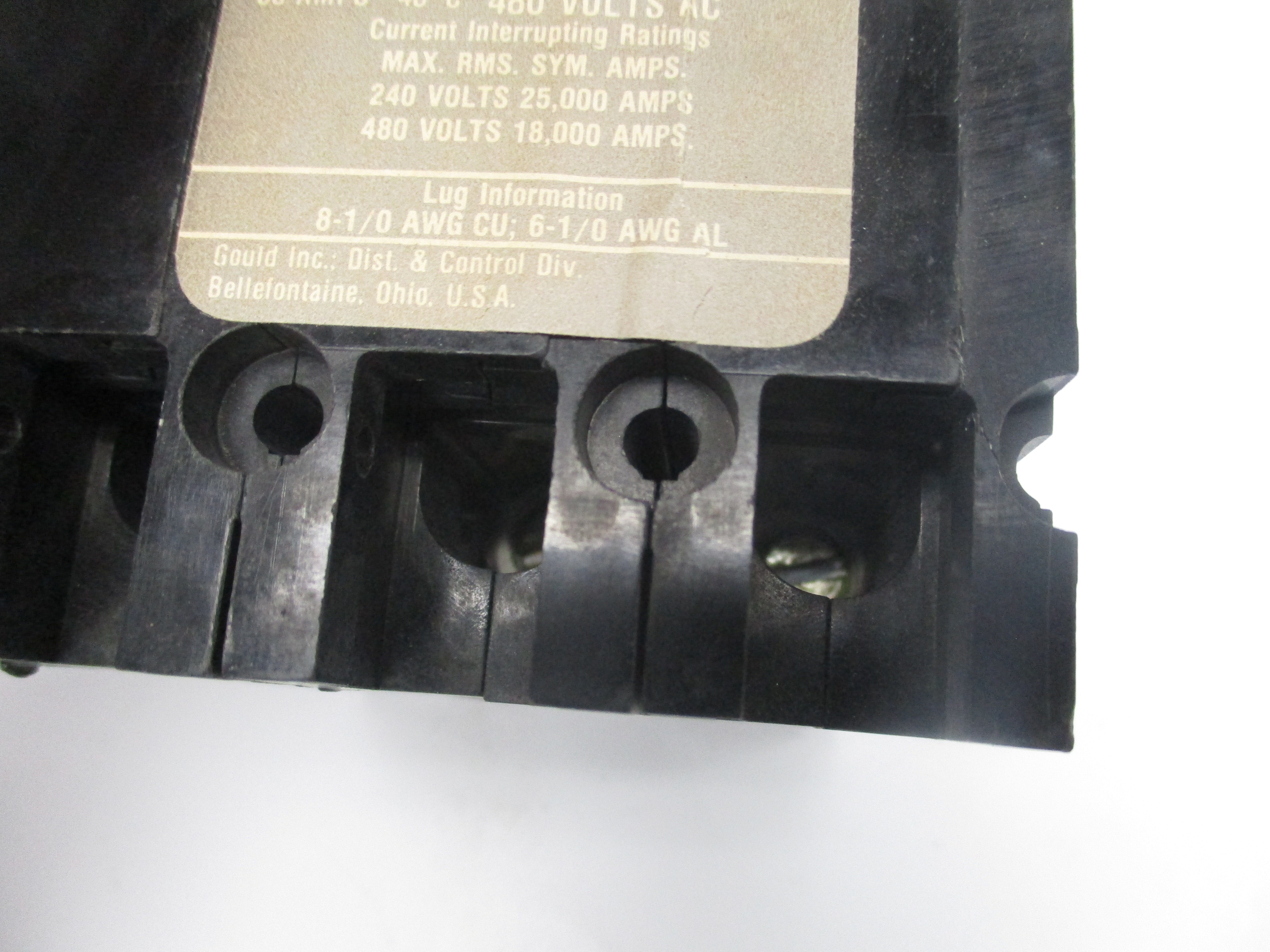 GOULD E43B050 50A 480V NSMP