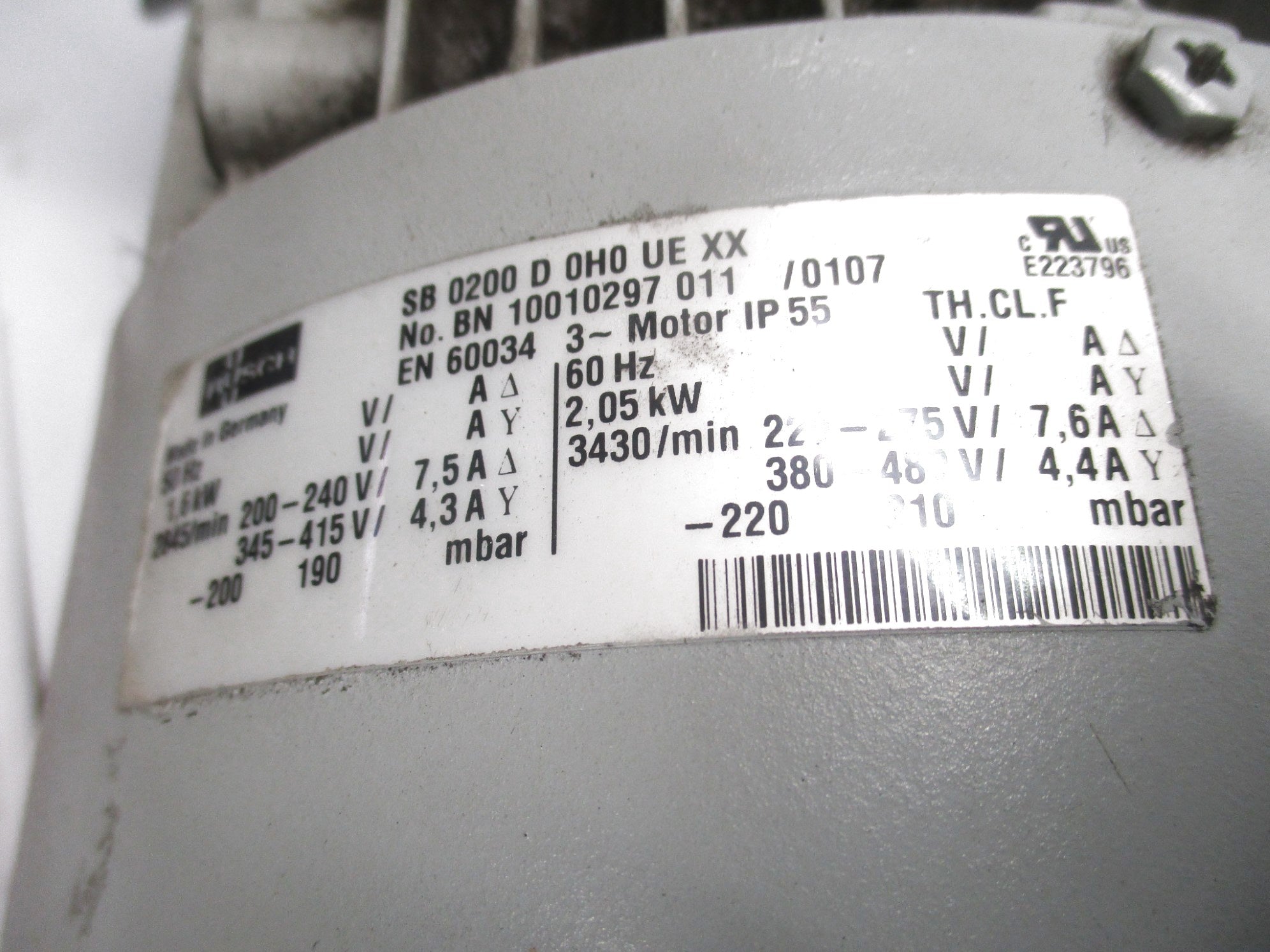 BUSCH SB0200D0H0UEXX UNMP