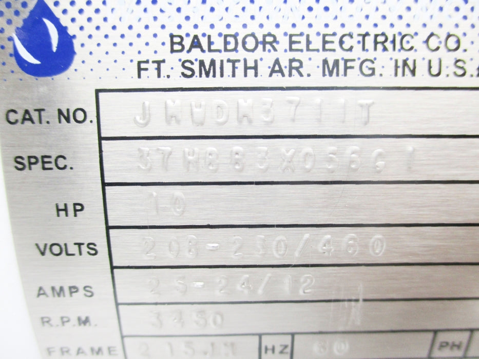 BALDOR JMWDM3711T UNMP