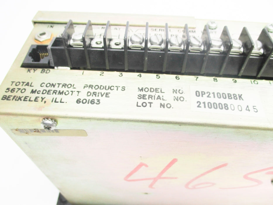 TOTAL CONTROL OP2100B8K UNMP