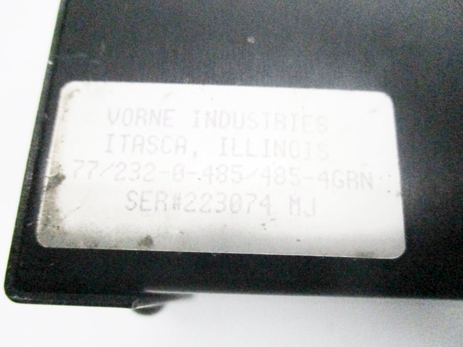 VORNE INDUSTRIES 77/232-0-485/485-4GRN NSNP