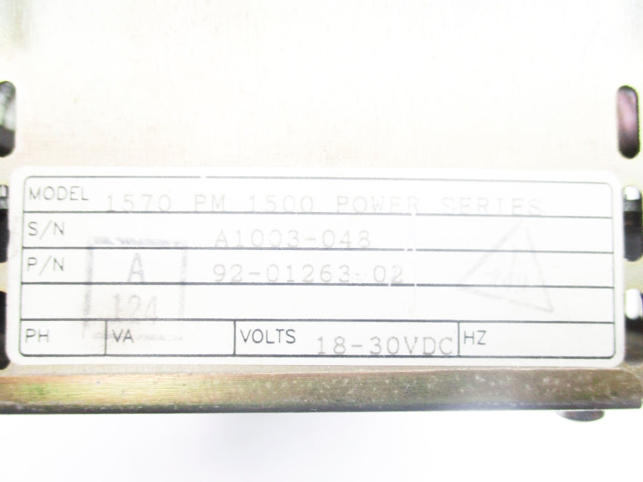 CUTLER HAMMER 92-01263-02 (AS PICTURED) UNMP