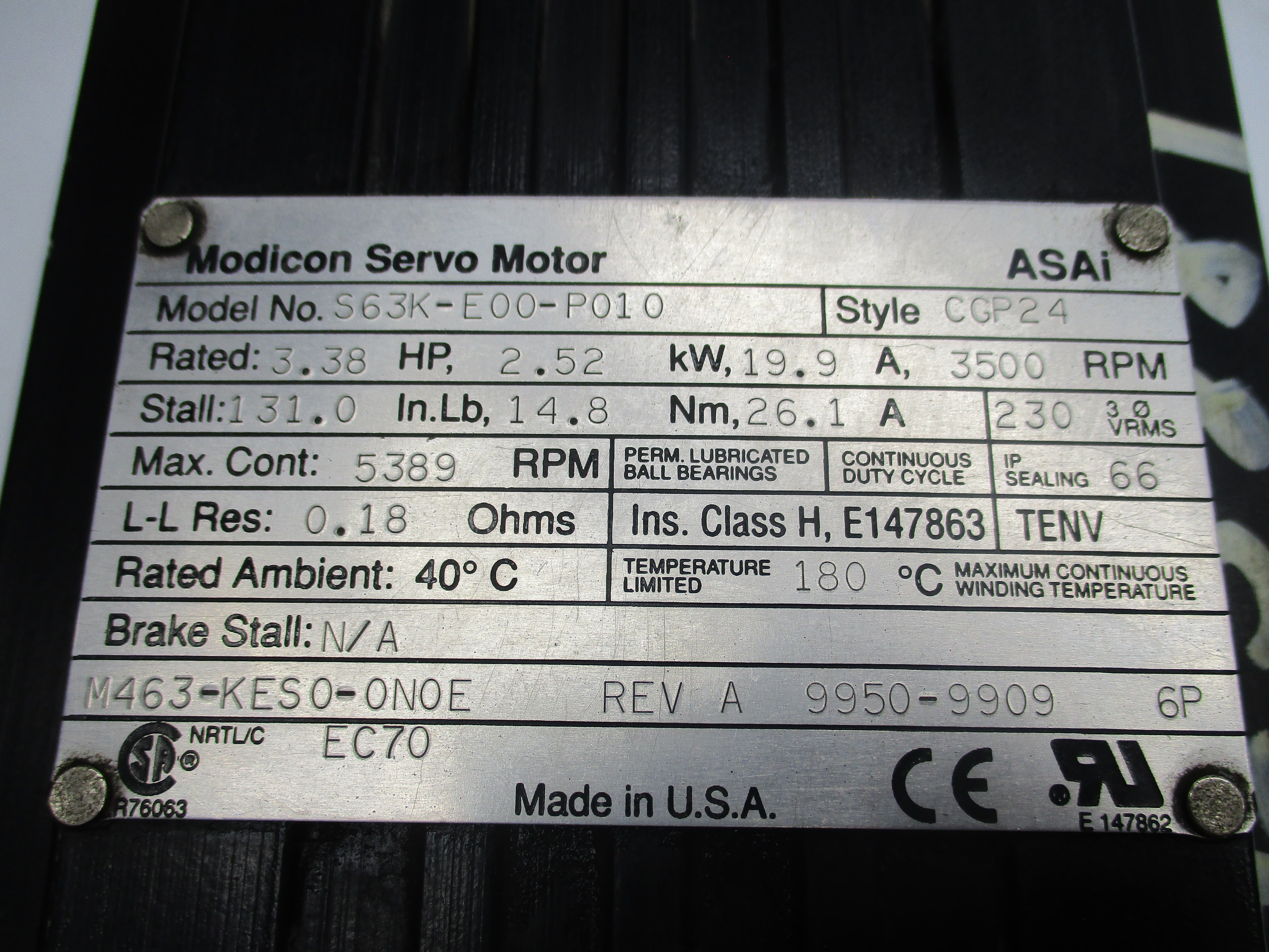 MODICON S63K-E00-P010 NSNP