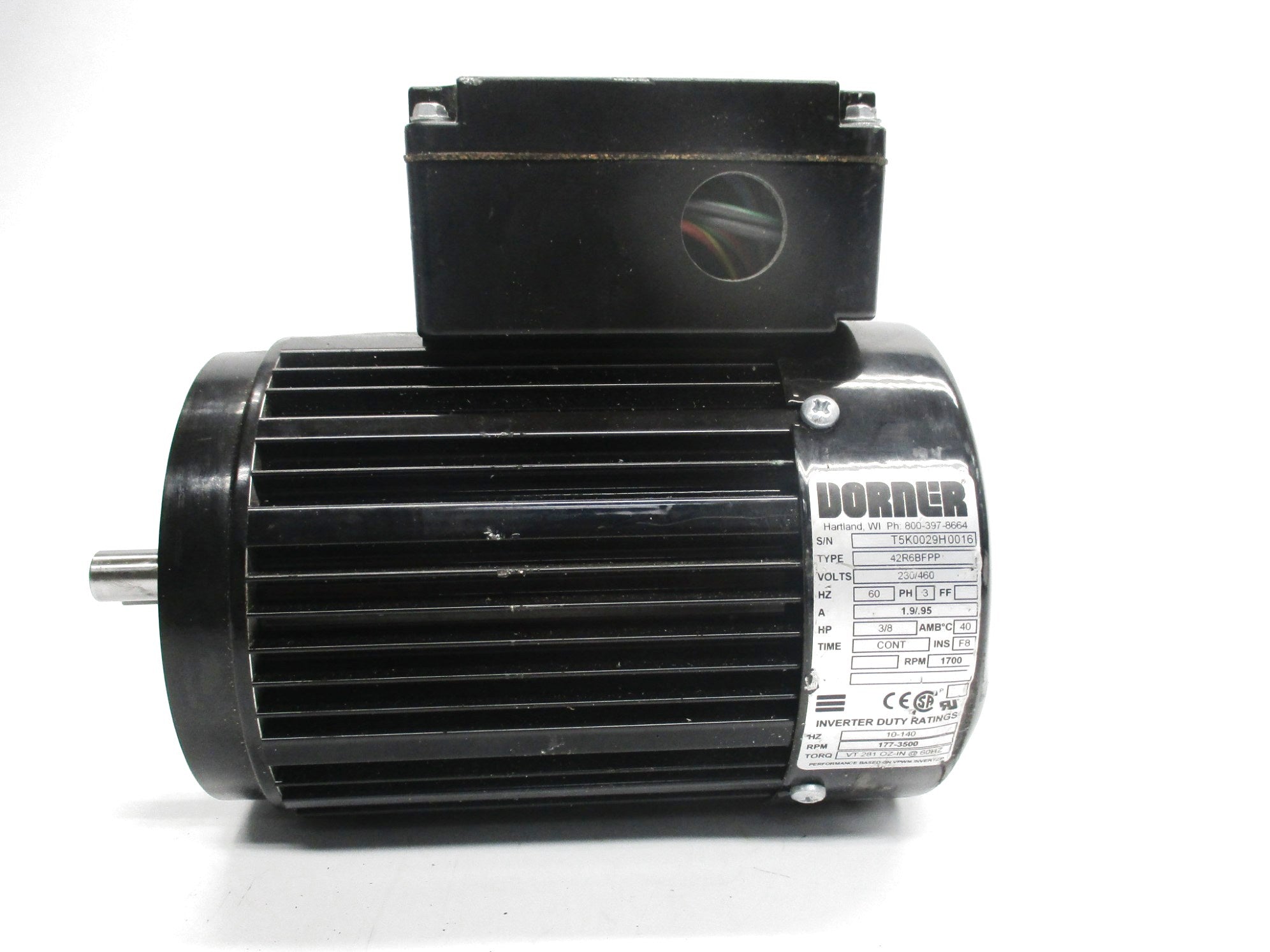 DORNER 42R6BFPP (AS PICTURED) NSNP