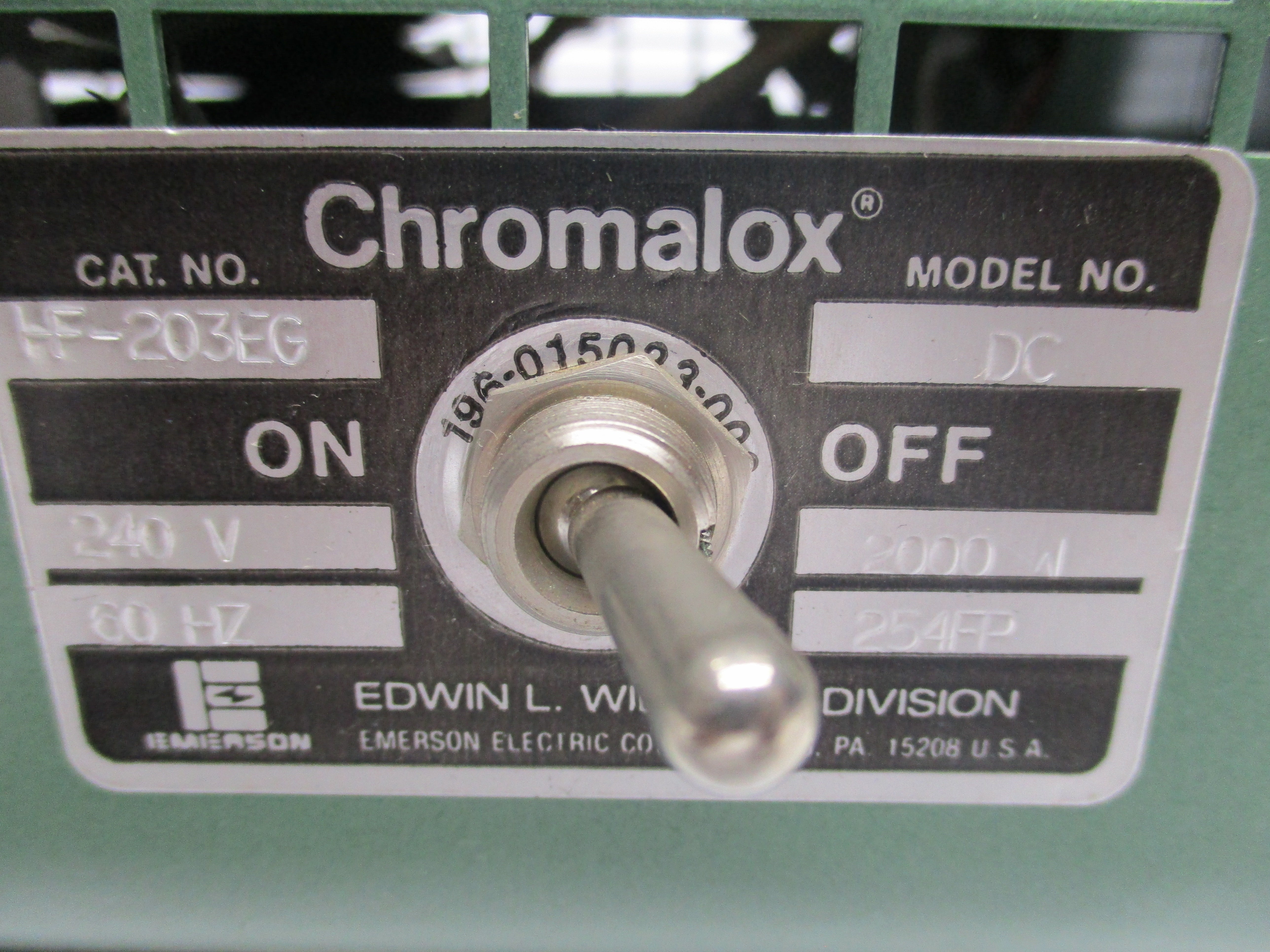 CHROMALOX HF-203EG 240V (GREEN) NSNP