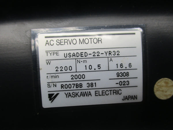 YASKAWA USADED-22-YR32 UNMP