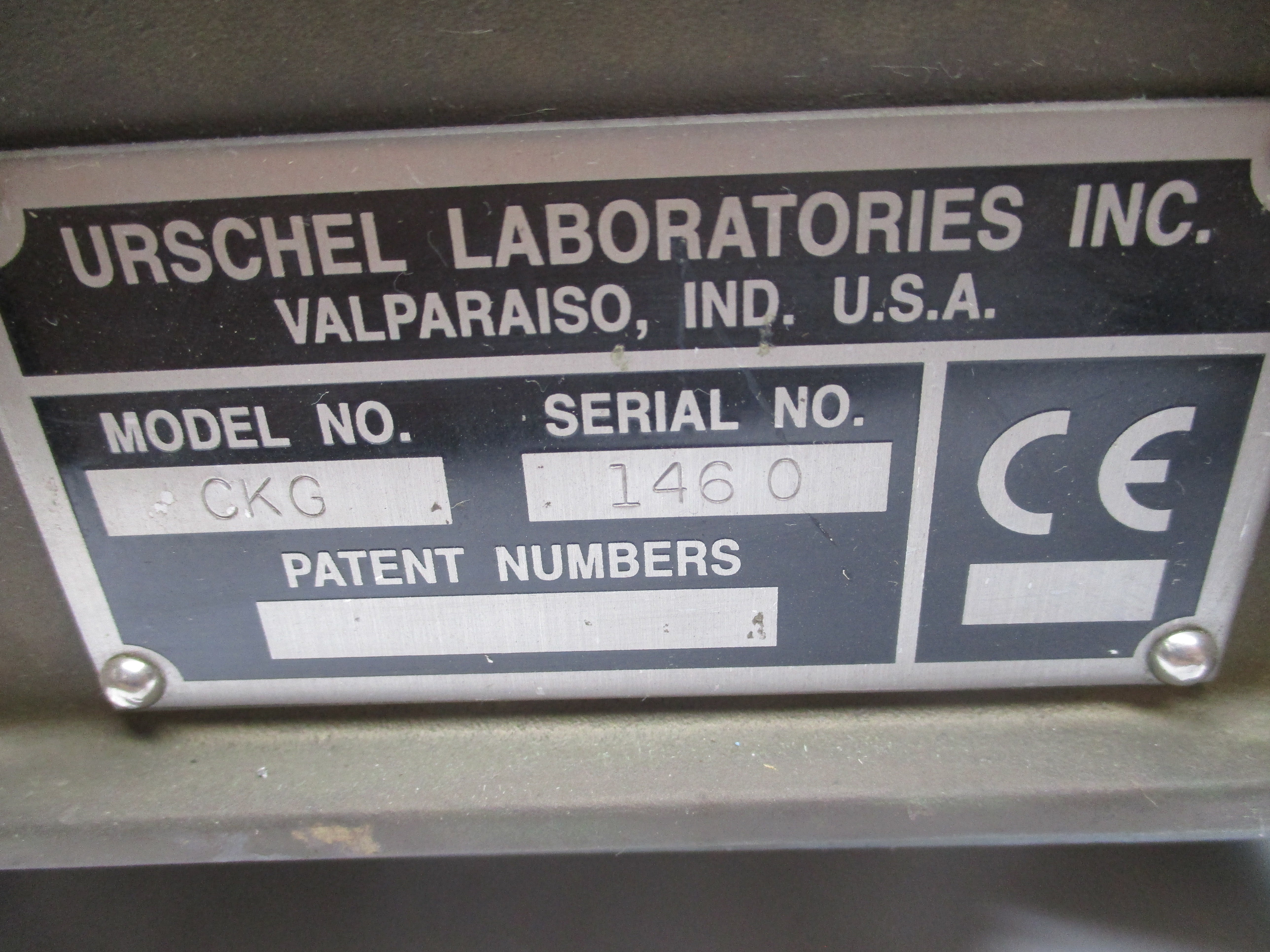 URSCHEL LABORATORIES CKG UNMP