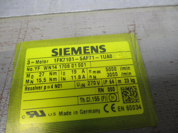 SIEMENS 1FK7101-5AF71-1UA0 NSNP