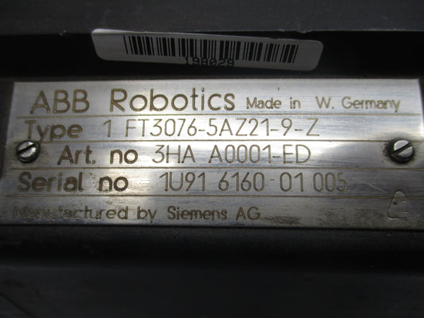 ABB 1FT3076-5AZ21-9-Z UNMP