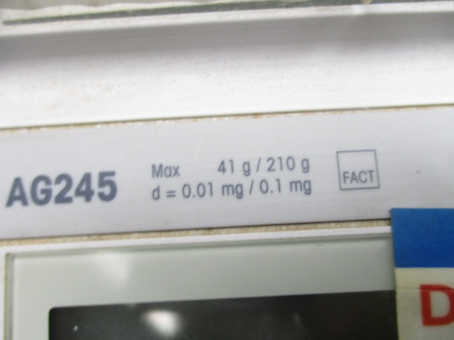 METTLER TOLEDO AG245 UNMP