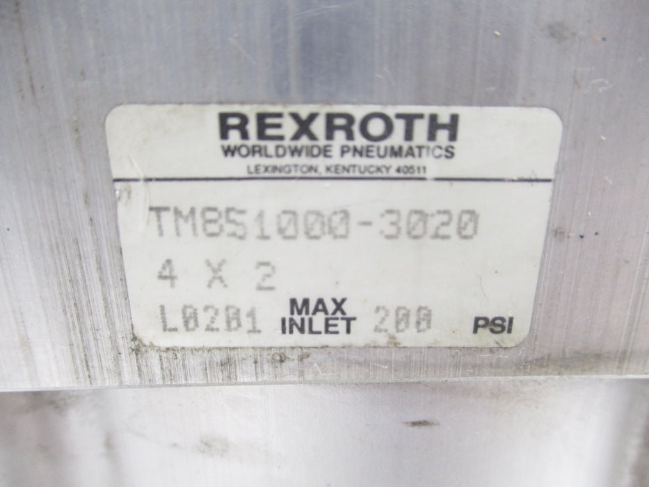 REXROTH TM851000-3020 200PSI UNMP