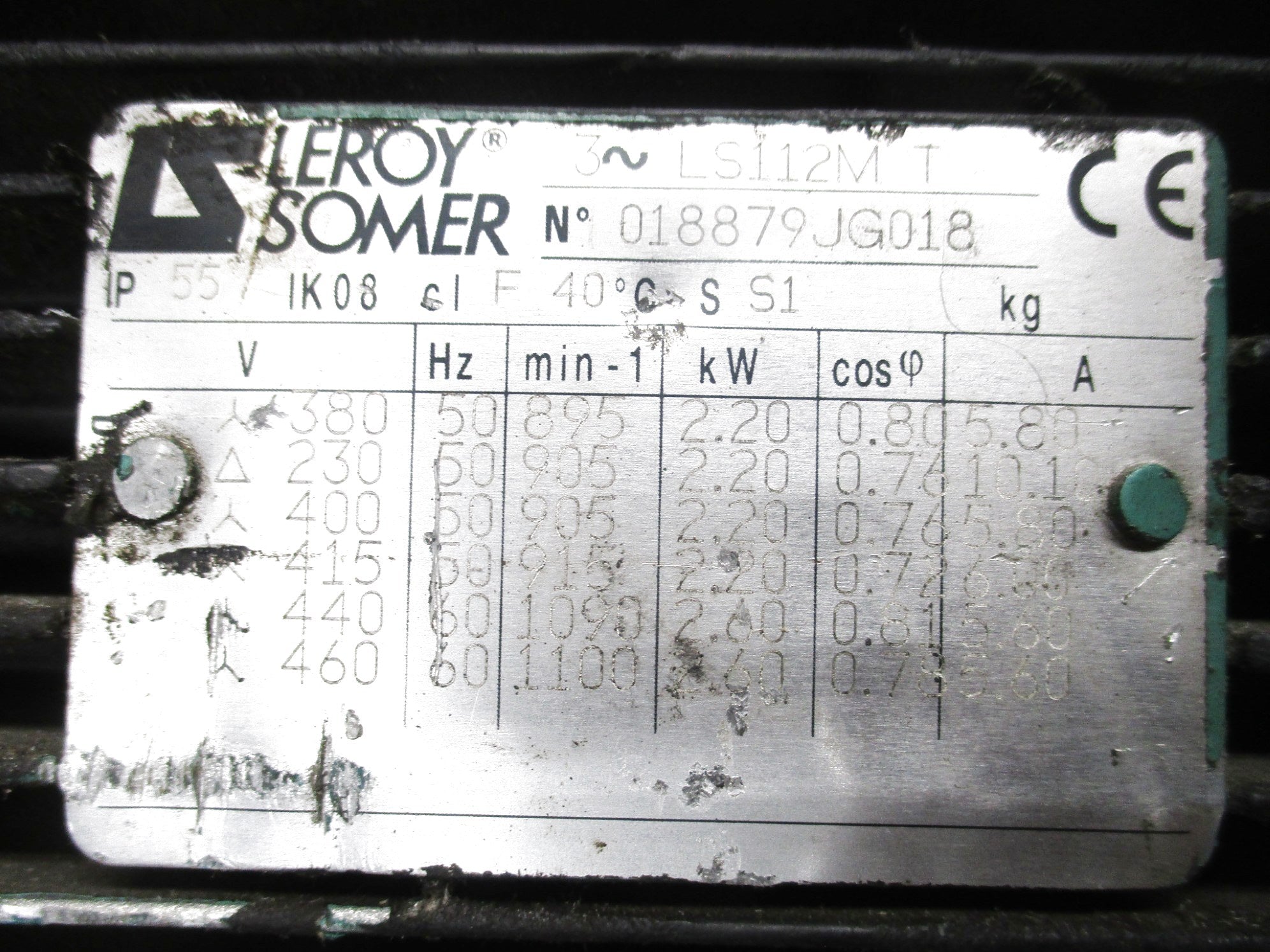 LEROY SOMERS LS112MT UNMP