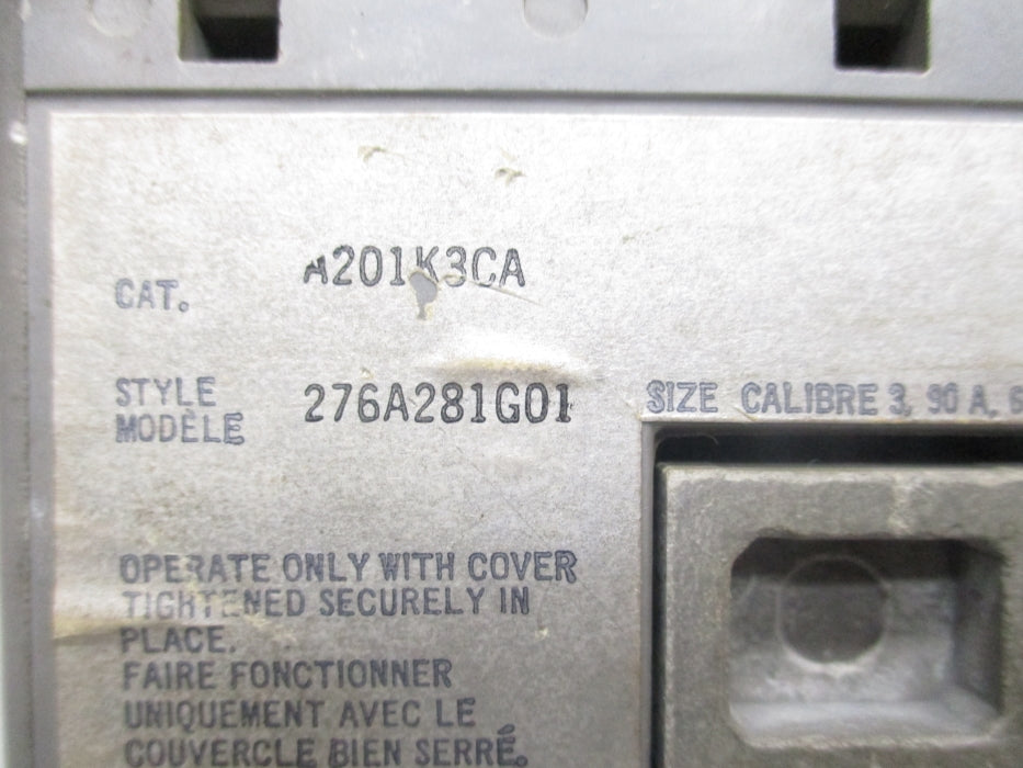 WESTINGHOUSE A201K3CA 110V/50CY-120V/60CY UNMP