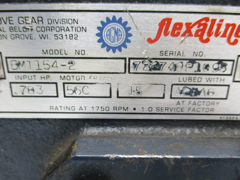 GROVE GEAR BM1154-2 UNMP