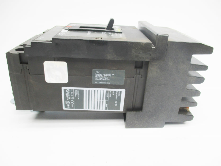 SQUARE D HDA36125 600V 125A NSNP