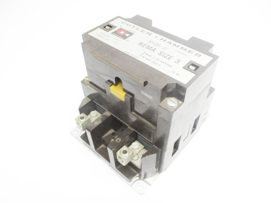 CUTLER HAMMER C10EN2 SER. A1  440V/50CY-480V/60CY UNMP