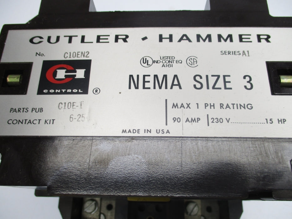 CUTLER HAMMER C10EN2 SER. A1  440V/50CY-480V/60CY UNMP