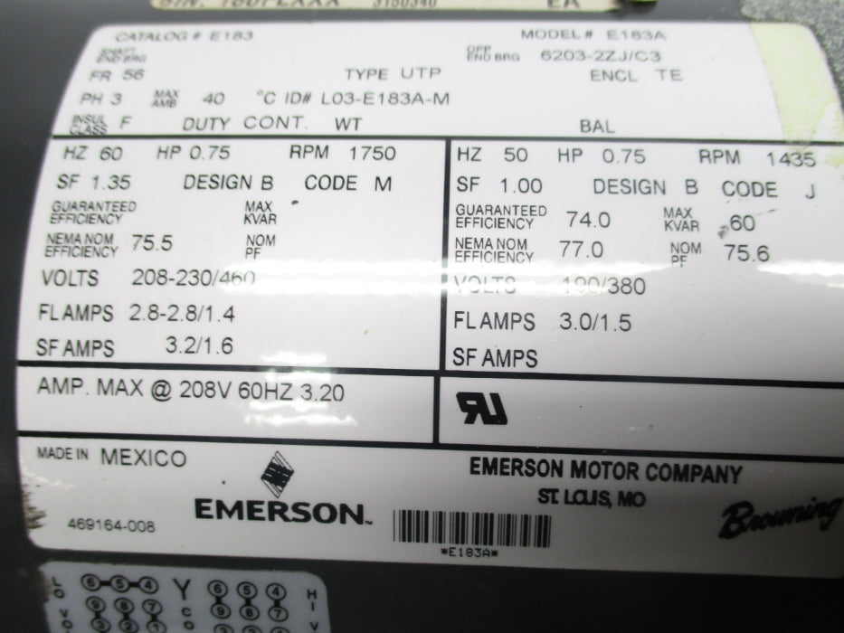 EMERSON E183A (AS PICTURED) UNMP