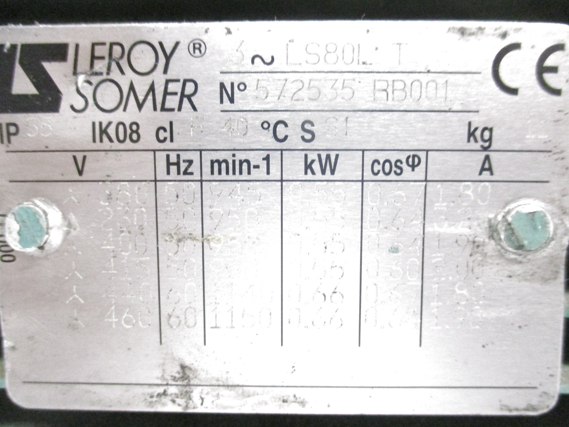 LEROY SOMERS LS80LT UNMP