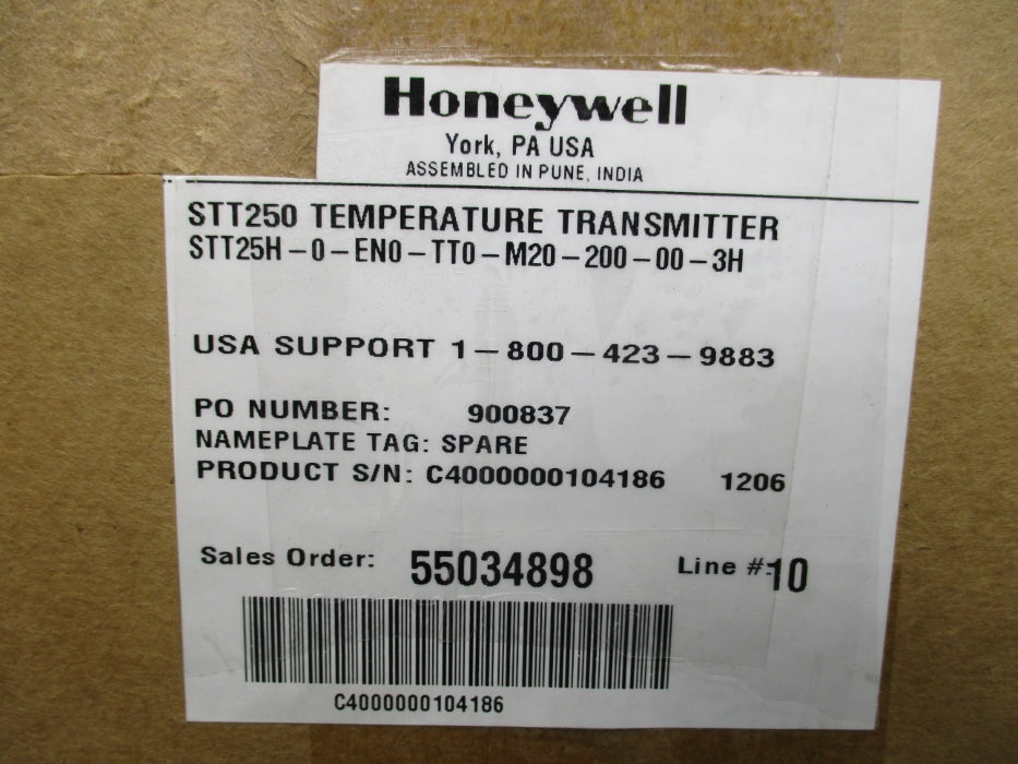 HONEYWELL STT25H-0-EN0-TT0-M20-200-00-3H NSMP