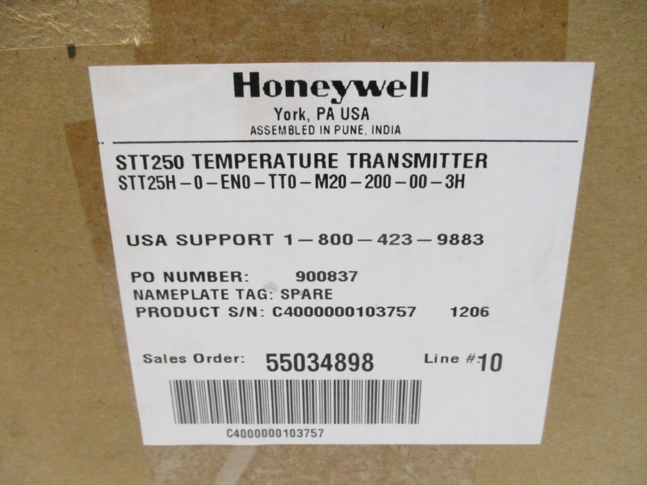 HONEYWELL STT25H-0-EN0-TT0-M20-200-00-3H NSFS