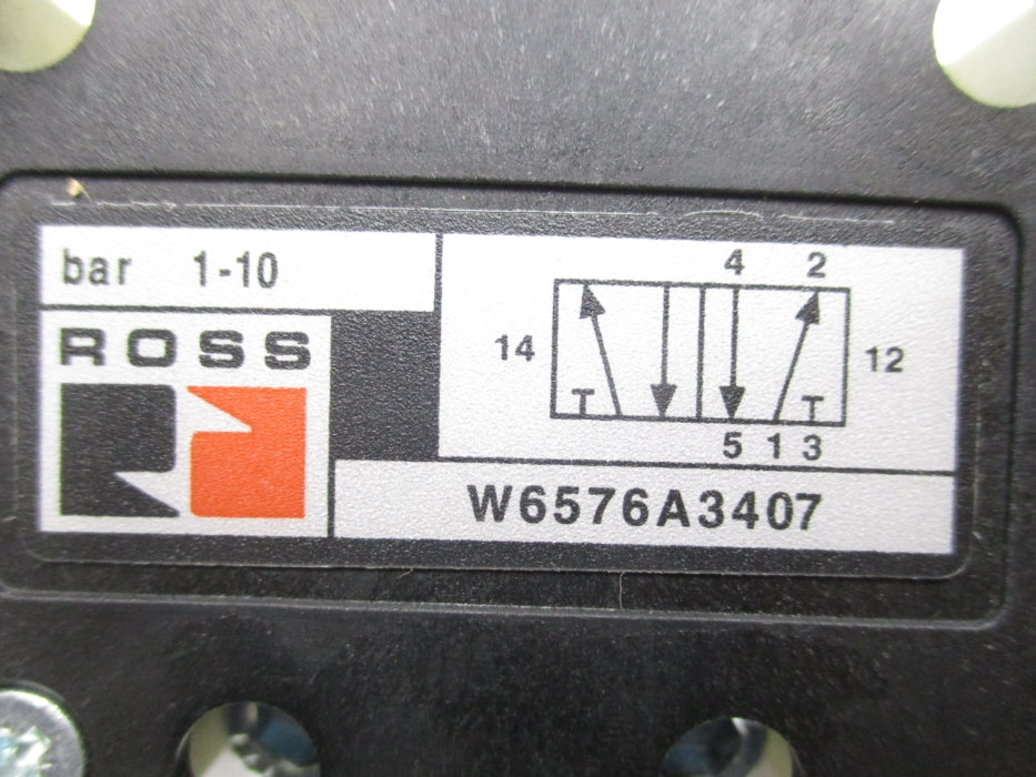 ROSS W6576A3407 100-110V/50HZ-100-120V/60HZ 1-10BAR NSMP