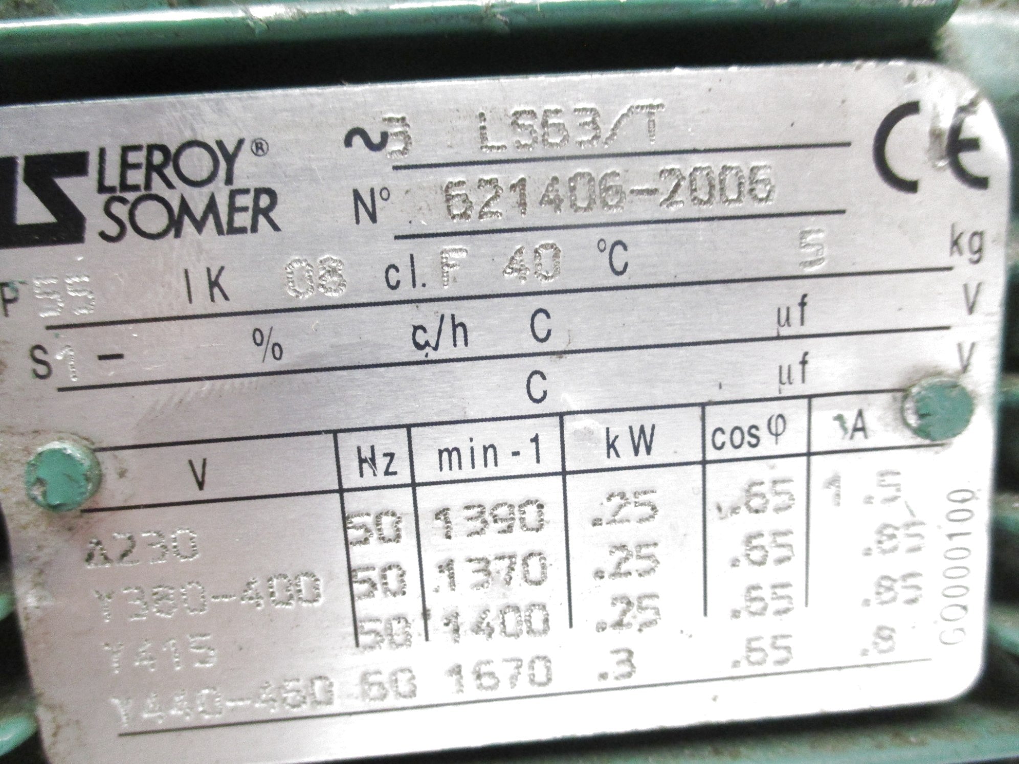 LEROY SOMERS LS63/T (AS PICTURED) UNMP