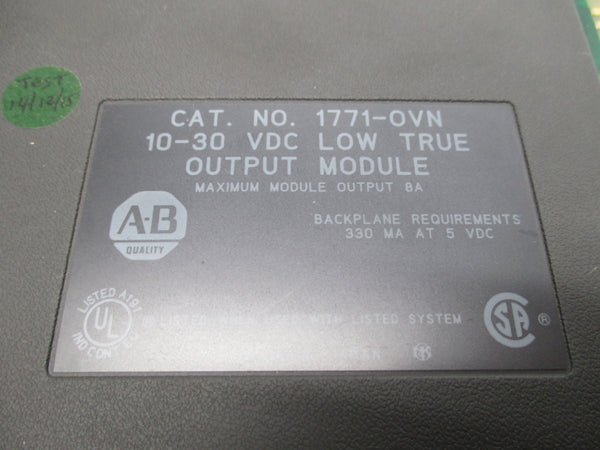 ALLEN BRADLEY 1771-OVN 10-30VDC 8A UNMP