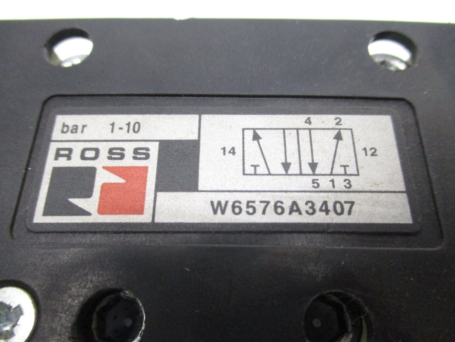 ROSS W6576A3407 100-110V/50HZ-100-120V/60HZ 1-10BAR UNMP