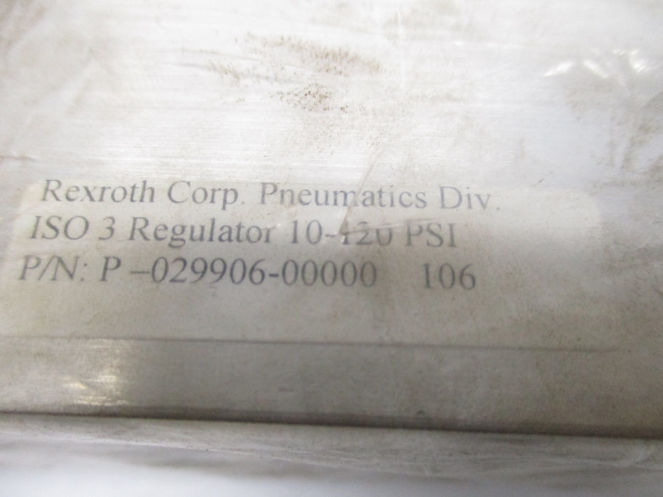 REXROTH P-029906-00000 10-120PSI NSNP