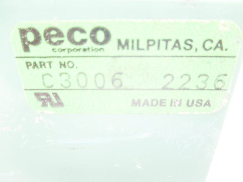 PECO C3006 (AS PICTURED) UNMP