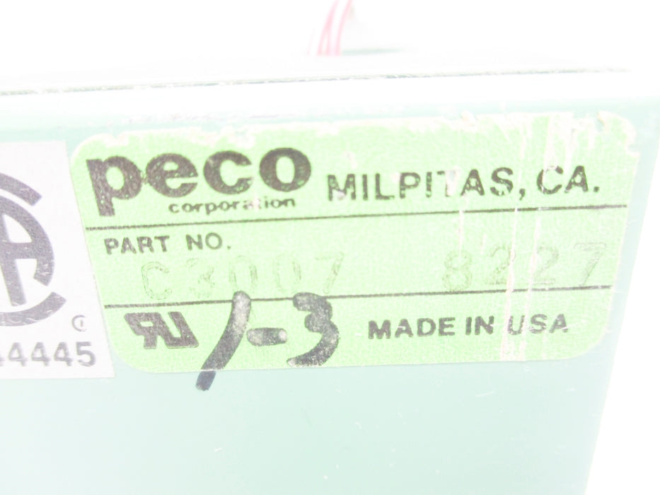 PECO C3007 (AS PICTURED) UNMP