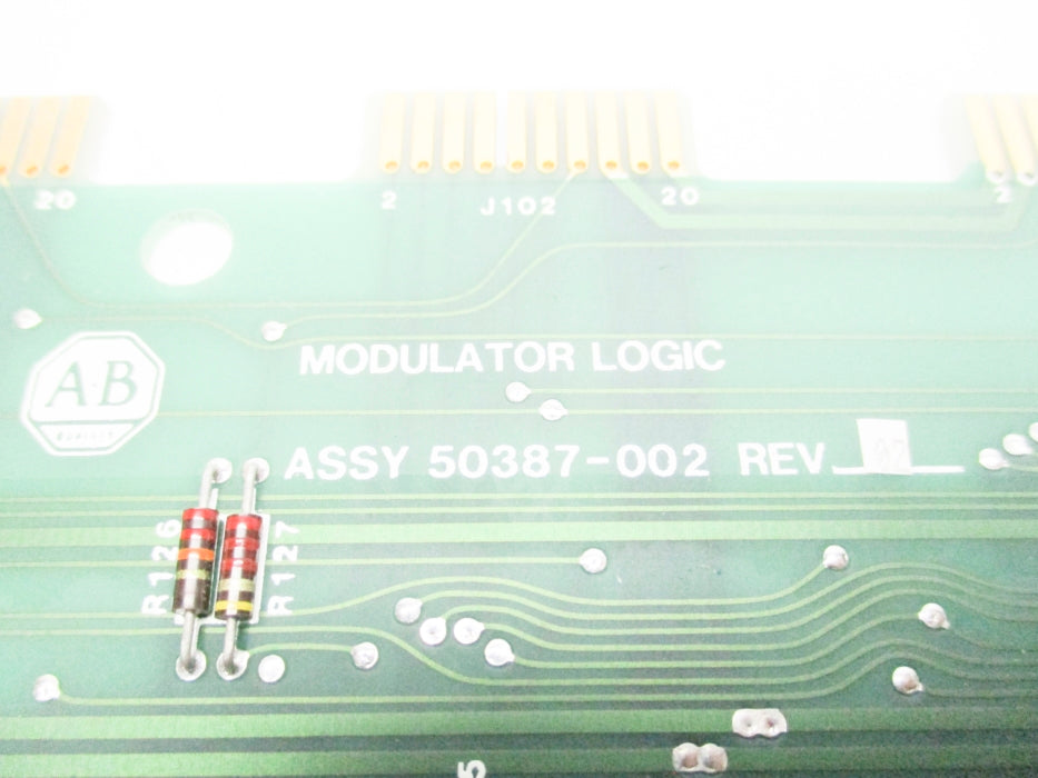 INDUSTRIAL SPARE PART S50387-002 REV. 01 NSMP
