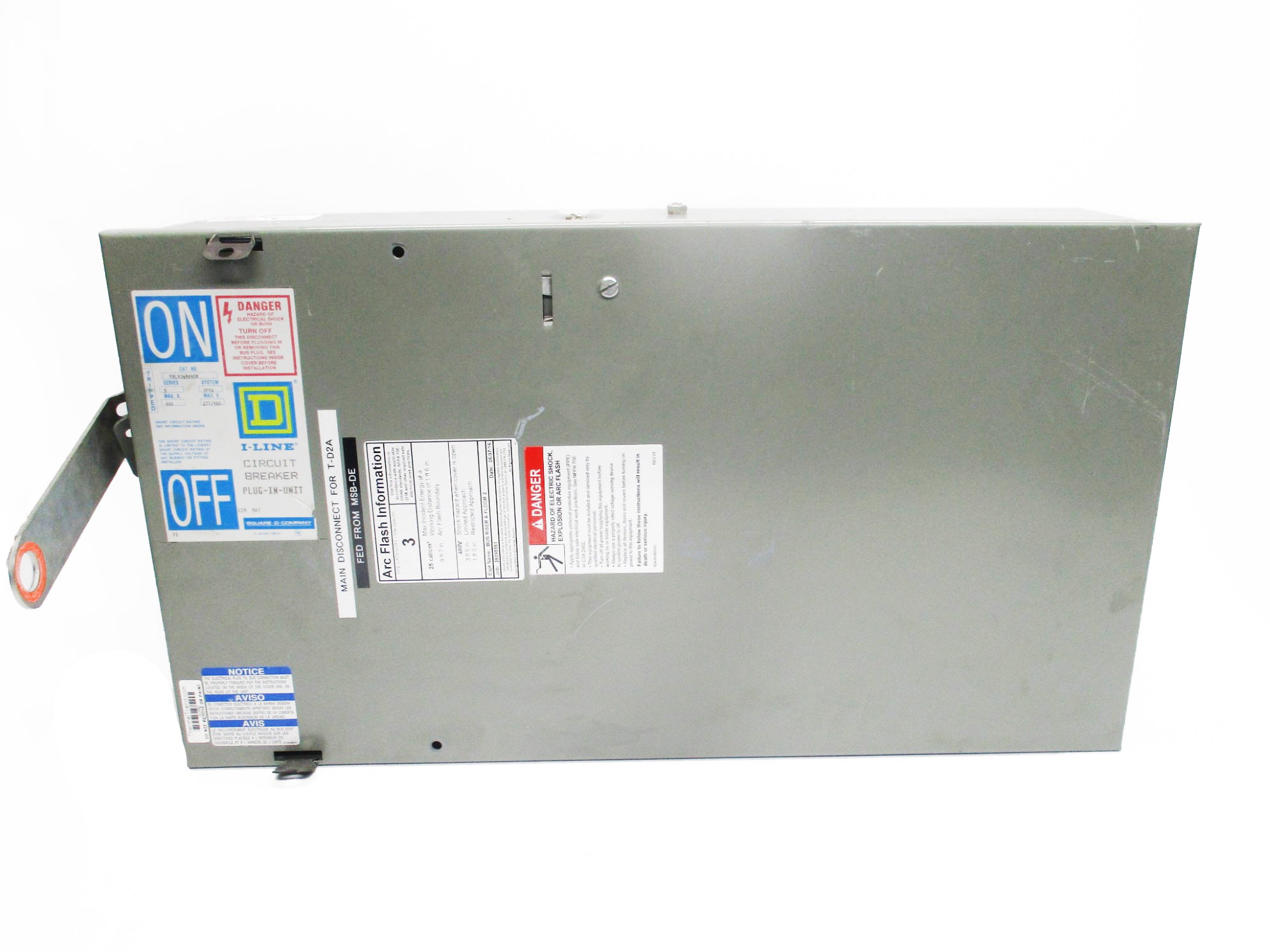 SQUARE D PBLH36400GN SER. 5 400A 277-480V UNMP